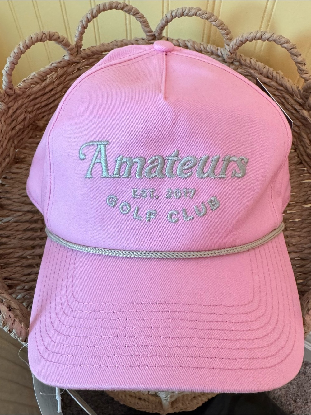 Bad Birdie Women’s Amateurs Twill Rope Hat